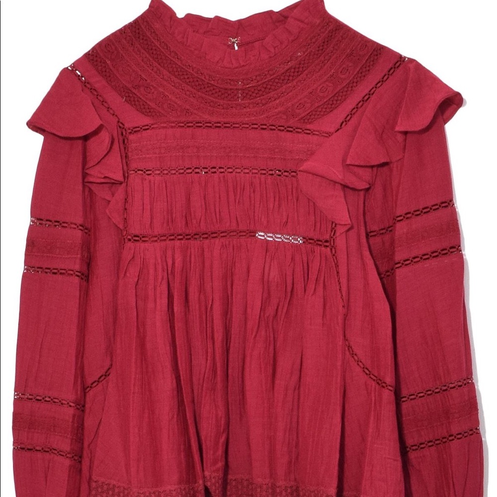 Isabel Marant Red Blouse